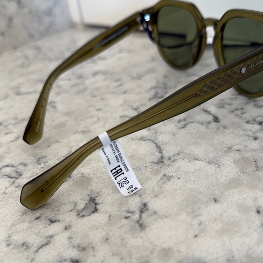 Allsaints Roman Round Sunglasses - Picture 10 of 11